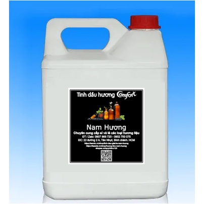 Can 5 kg tinh dầu xịt thơm dùng cho tiệm giặt, khách sạn, spa...