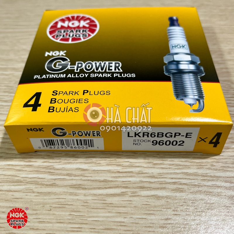 Bugi bạch kim G-POWER PLATINUM ALLOY SPARK PLUGS cho xe KIA MORNING 🚘 chính hãng NGK, nhập khẩu Thái Lan