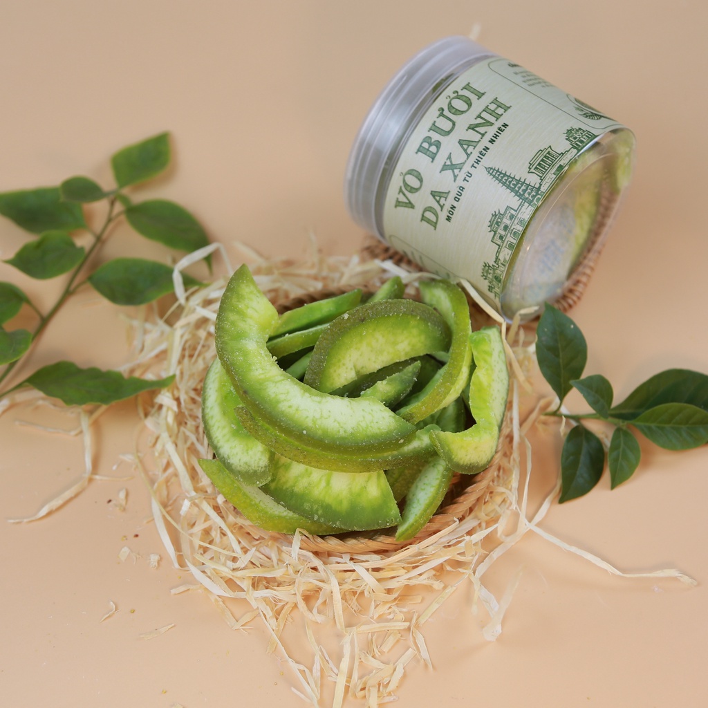 Vỏ bưởi da xanh sấy dẻo 170g - Đồ ăn vặt MoiMoi