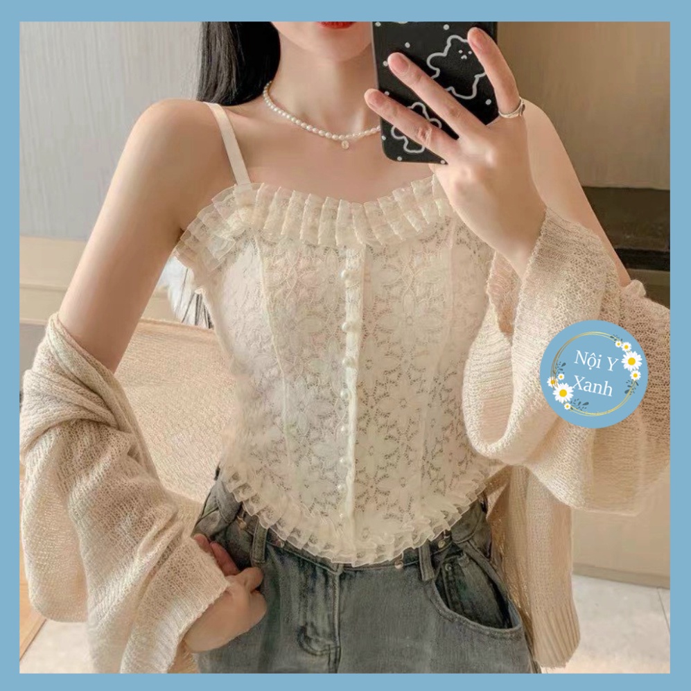 Áo Bra Nữ Ren Hoa 2 Dây Công Chúa Gợi Cảm Tôn Dáng Sexy Quyến Rũ 3029 nội y xanh, chất đẹp, deal tốt