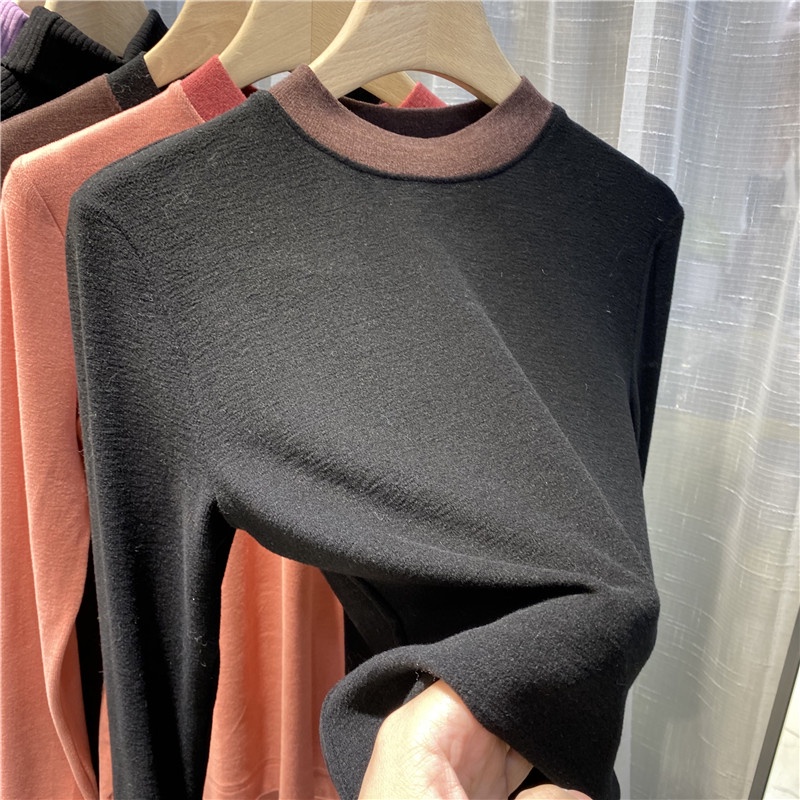 NRVP Áo Thun Nữ Dài Tay Dáng Rộng Phong Cách Hàn Quốc Thời Trang Mới 2023