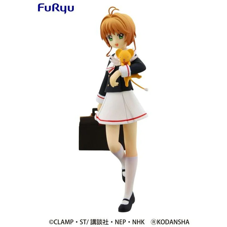 MÔ HÌNH NHÂN VẬT THỦ LĨNH THẺ BÀI FURYU SAKURA UNIFORM VER