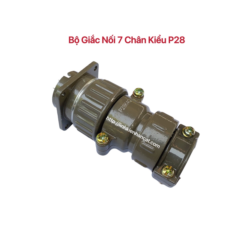 Bộ Giắc Nối 7 Chân Kiểu P28