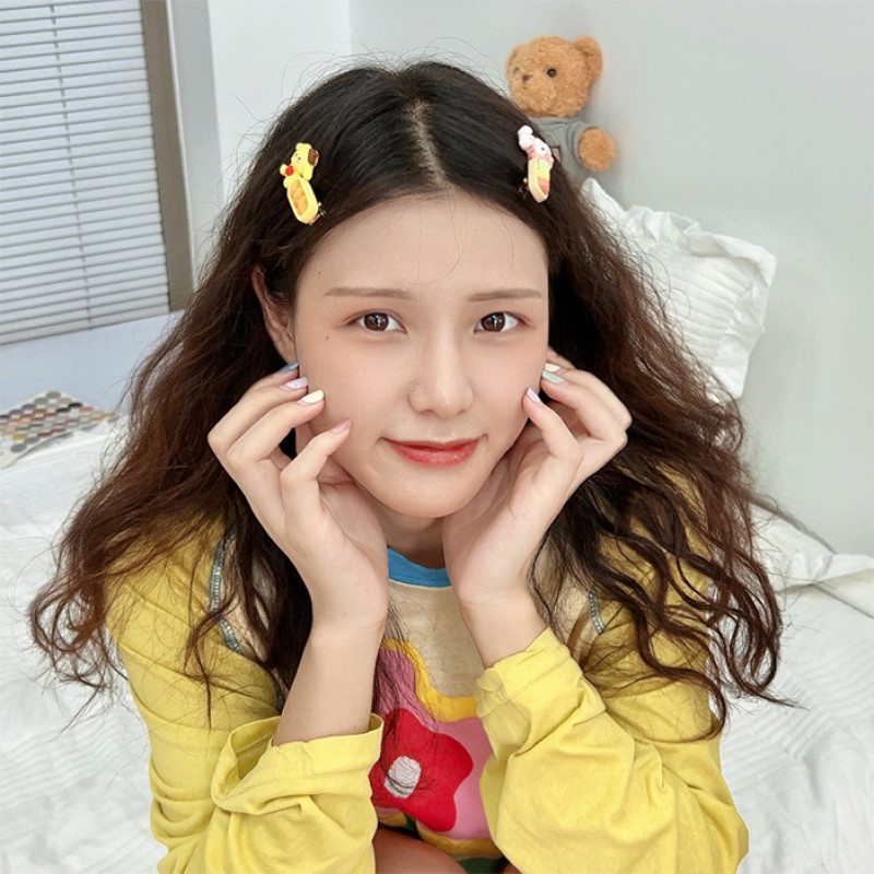 Kẹp Tóc Màu Kẹo Ngọt Duyên Dáng Dễ Thương Dành Cho Bé Gái