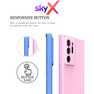 Ốp lưng Samsung chống bẩn viền vuông Note 20 Ultra Note 20 Note 10 plus Note 10 Note 9 Note 8