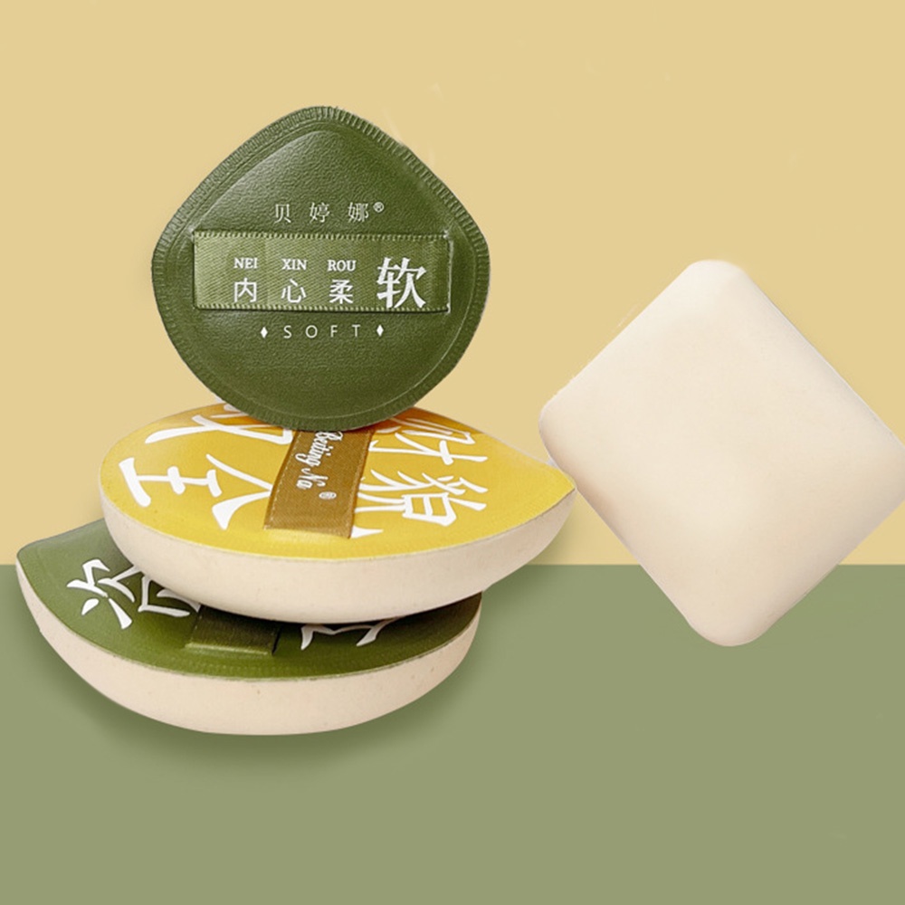 Bộ Mút Trang Điểm 100 Điểm Mềm Mịn Qipin Amortals Kèm Cọ Trang Điểm