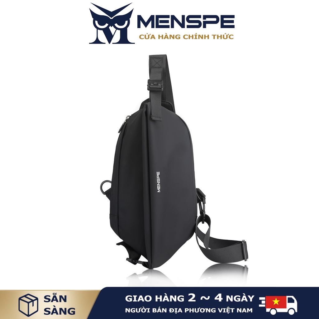 MENSPE Túi Đeo Chéo Chống Thấm Nước Đơn Giản Thời Trang Cho Nam