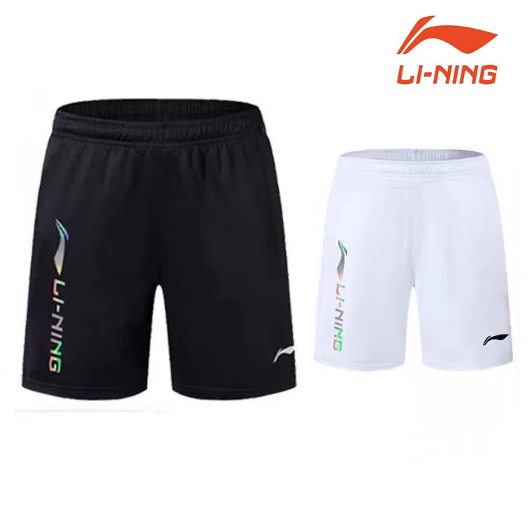 Li Ning Quần Short Thể Thao Chạy Bộ Bóng Bàn Thoáng Khí Nhanh Khô Cho Nam Và Nữ