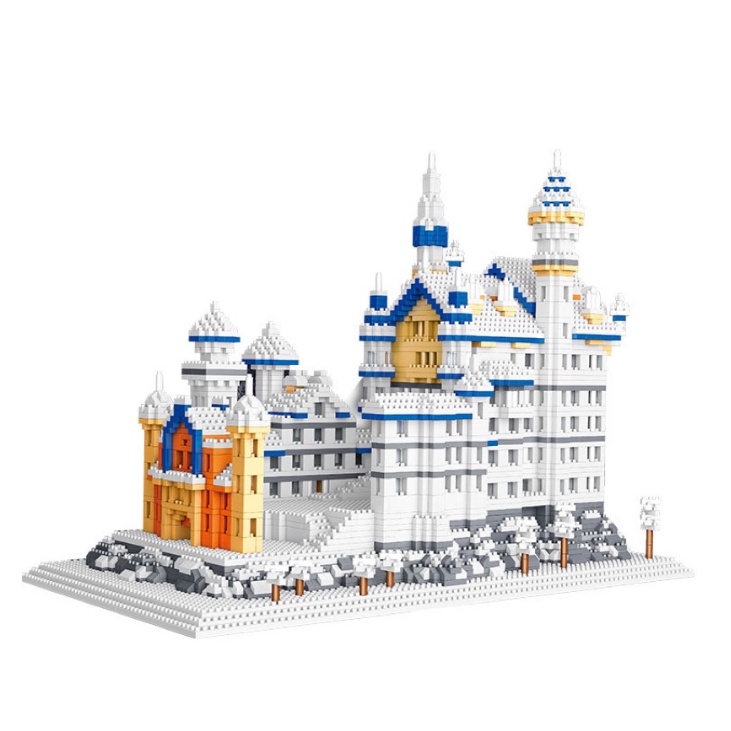 LEGO LẮP RÁP LÂU ĐÀI TUYẾT