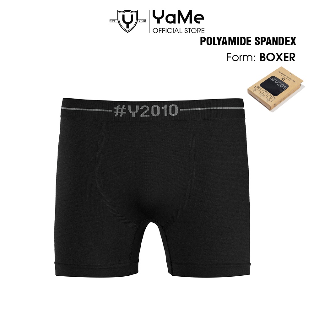 Quần Lót Nam Boxer Brief Nhiều Màu Công Nghệ Dệt Toàn Thân Thương Hiệu Y2010  M10 21575 |YaMe|