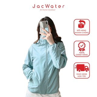 Áo gió trơn nữ nhiều màu, áo 2 lớp thu đông Jacwater