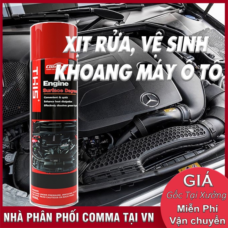 Dung Dịch Vệ Sinh Khoang Máy Ô Tô, Tẩy Rửa Lốc Máy Tại Nhà Engine Degreaser Chính Hãng Tẩy Sạch Tiện Lợi Nhanh Chóng