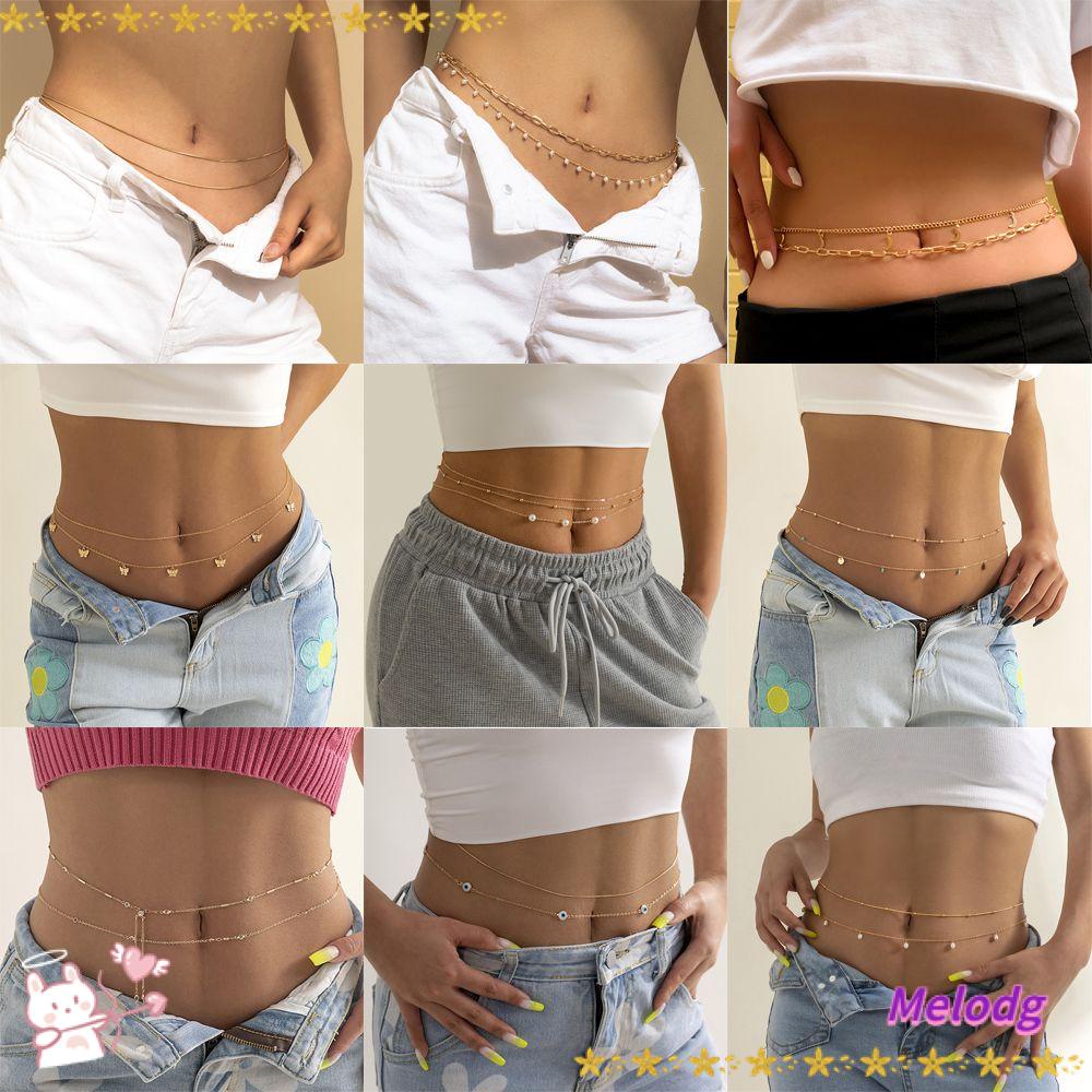 Dây Chuyền Xỏ Hạt Phong Cách Boho|Phụ Kiện Trang Sức Cơ Thể Cho Nữ Khi Mặc Bikini