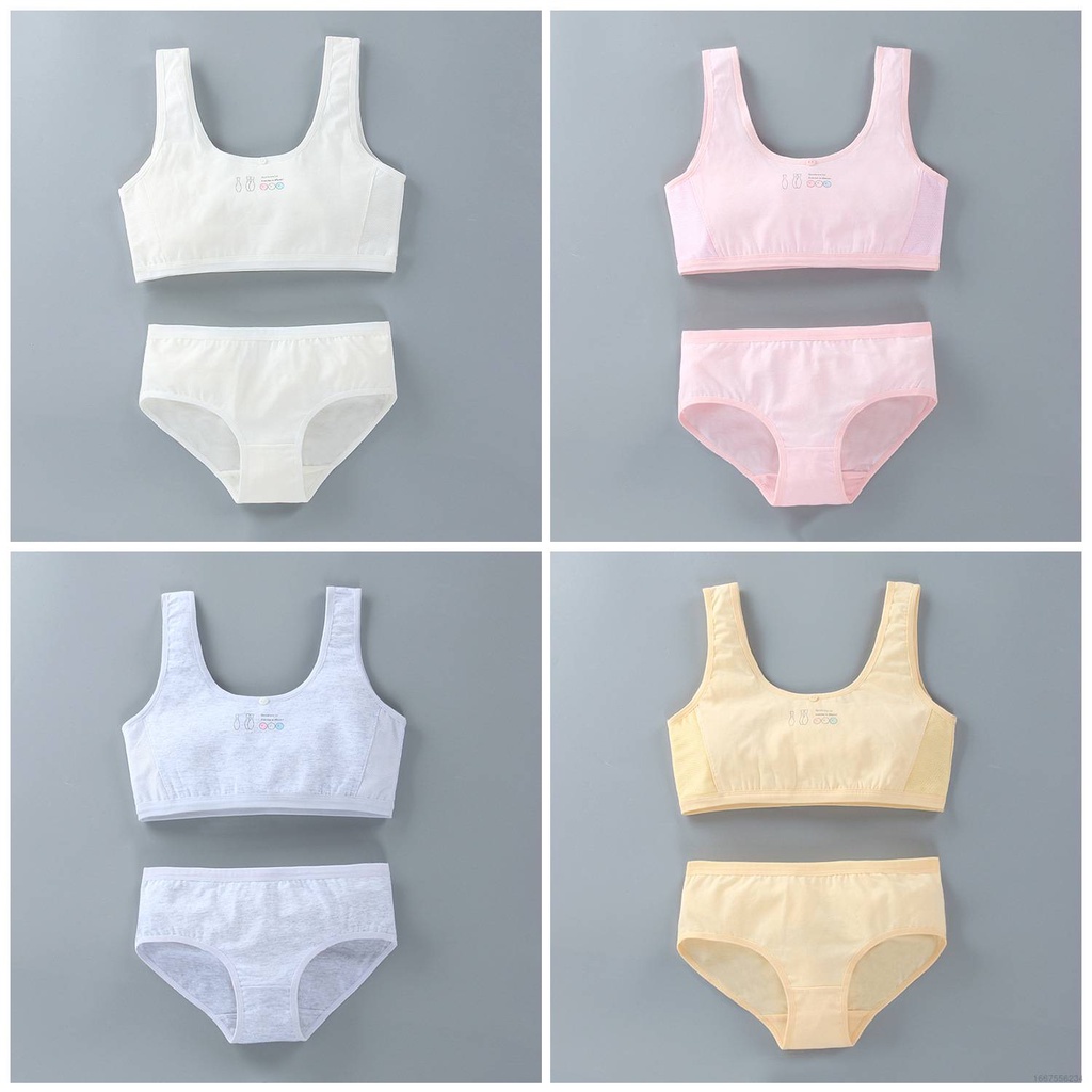 Set Áo Ngực & Quần Lót Cho Bé Gái Từ 8-12 Tuổi