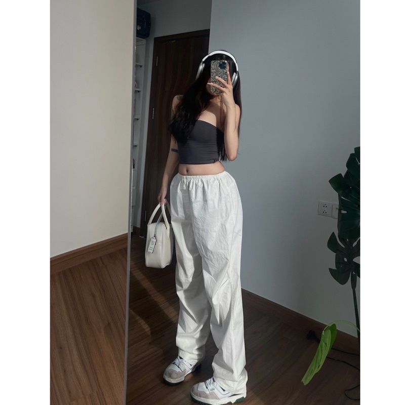 [ HÌNH THẬT ] Quần jogger kaki trắng kem form rộng kak | BigBuy360 - bigbuy360.vn