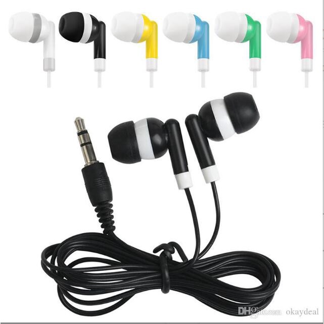 Tai Nghe Nhét Tai Có Dây 3.5 Phong Cách Thể Thao Cho Điện Thoại Di Động