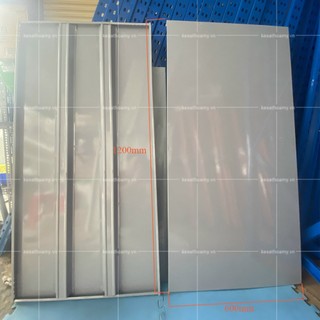 Mâm sắt v lỗ dài 1.2m màu xám, mâm kệ sắt đa năng dài 120cm rộng 60cm, mâm kệ sắt v lỗ 120cm x 60cm