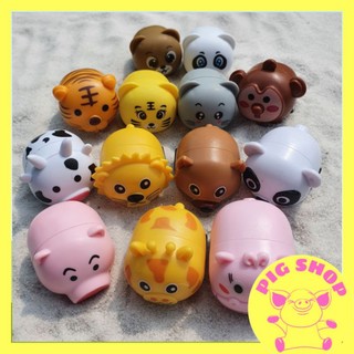 Đồ chơi hình thú mini chạy đà cho bé