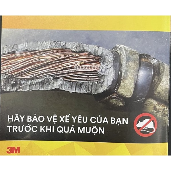 Chai xịt chống chuột 3M ngăn chặn cắn phá xe ôtô, dây cáp điện, chi tiết khoang máy