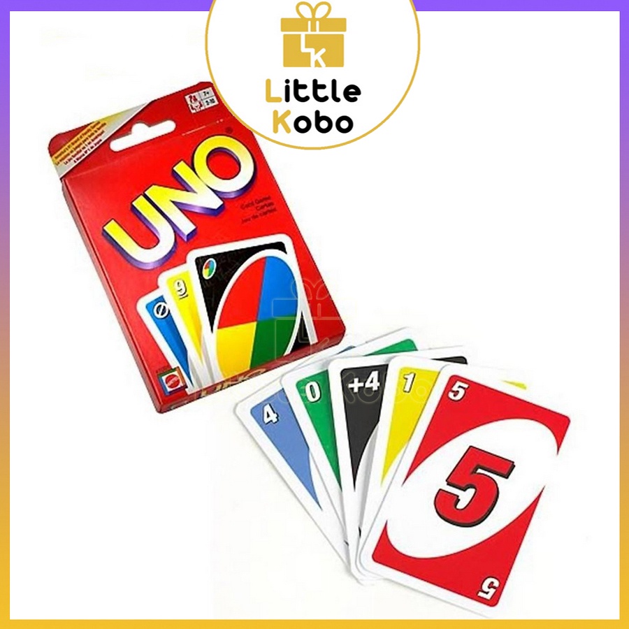 Bài Uno Boardgame 108 Lá Cơ Bản Chất Giấy Dày Đồ Chơi Trẻ Em Trò Chơi Nhóm Bạn Xả Stress Giải Trí Phát Triển Tư Duy