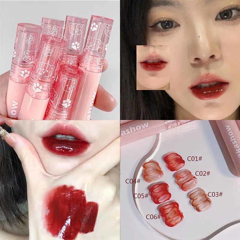 Son Môi Kakashow Dưỡng Ẩm Không Dính Không Phai 6 Màu Sắc Tùy Chọn