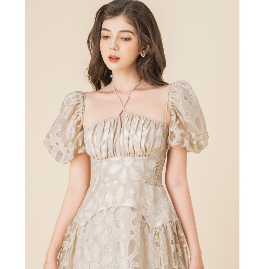 Đầm hoa Angelie midi dress
