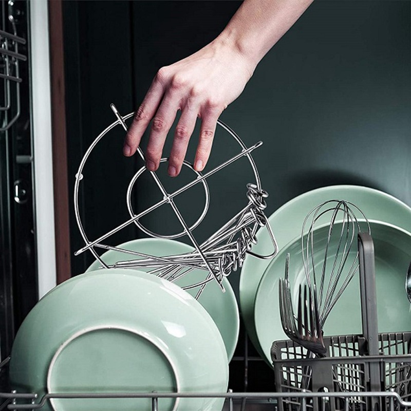 Giá Đỡ Nắp Nồi Chiên Không Dầu 6 Quart Bằng Thép Không Gỉ Tiện Dụng