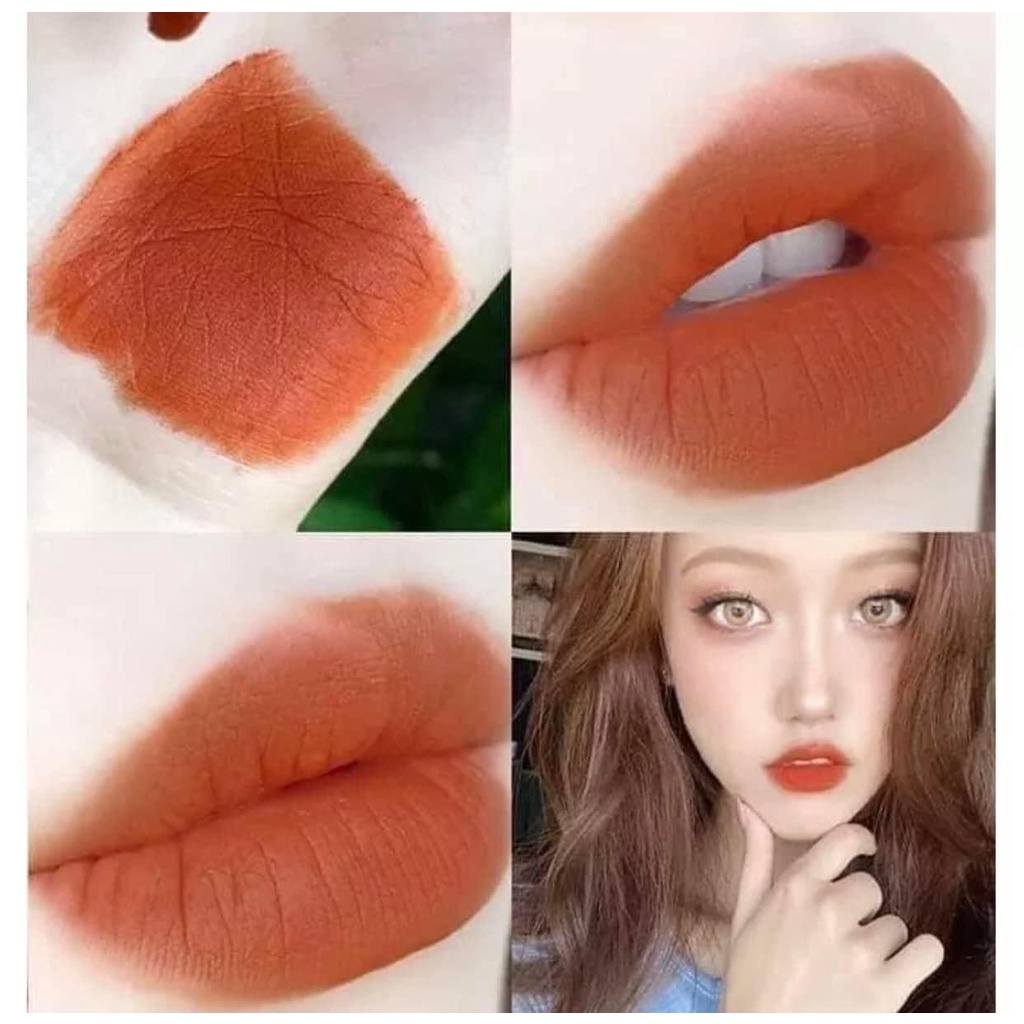 Son Romand Zero Velvet Tint - Màu 15 Rusk Rusk ; cam cháy