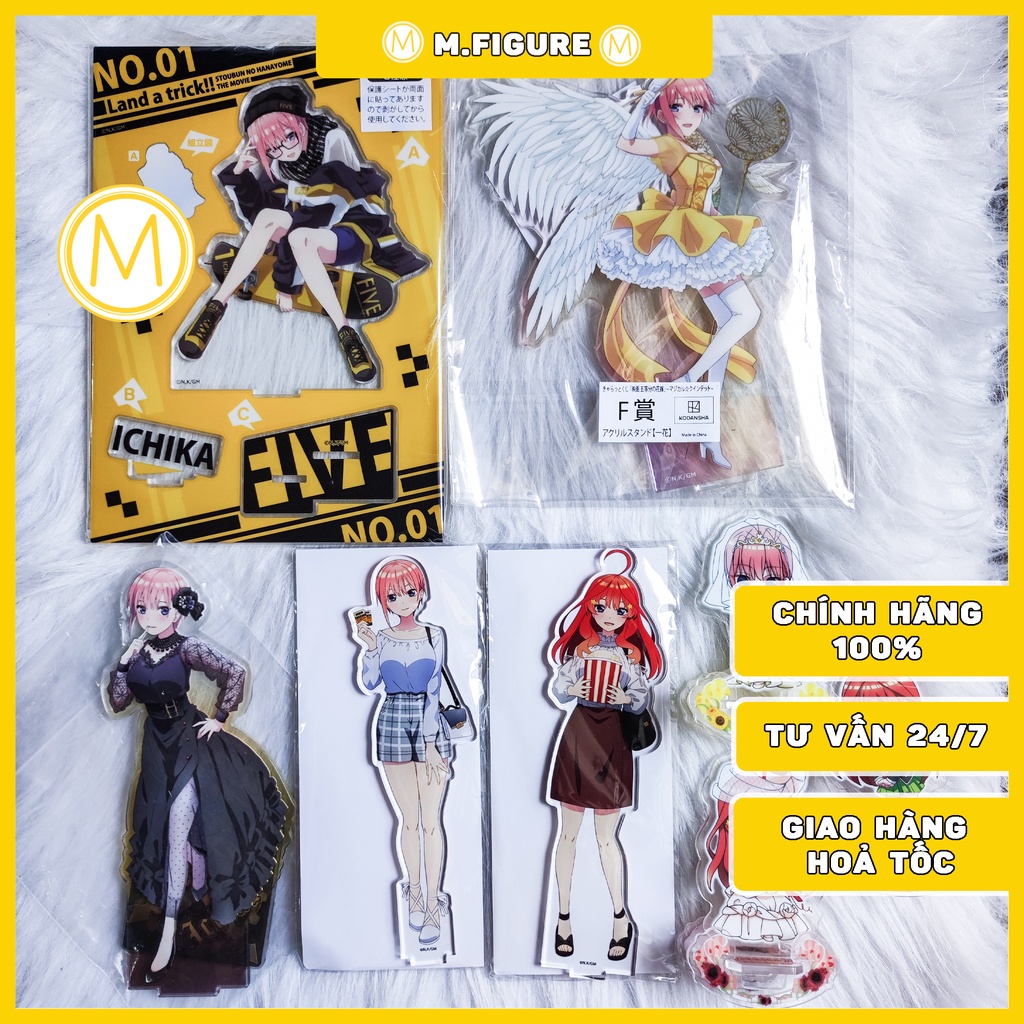 MÔ HÌNH 2D NHÀ CÓ 5 NÀNG DÂU - GOTOUBUN NO HANAYOME STANDEE