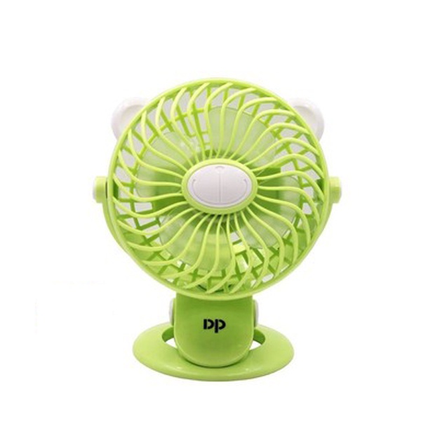 Quạt sạc pin kẹp bàn DP 7608 siêu mát pin lâu