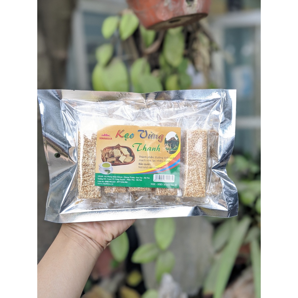 Kẹo vừng thanh, Kẹo mè trắng Vinbisca thơm giòn 150g