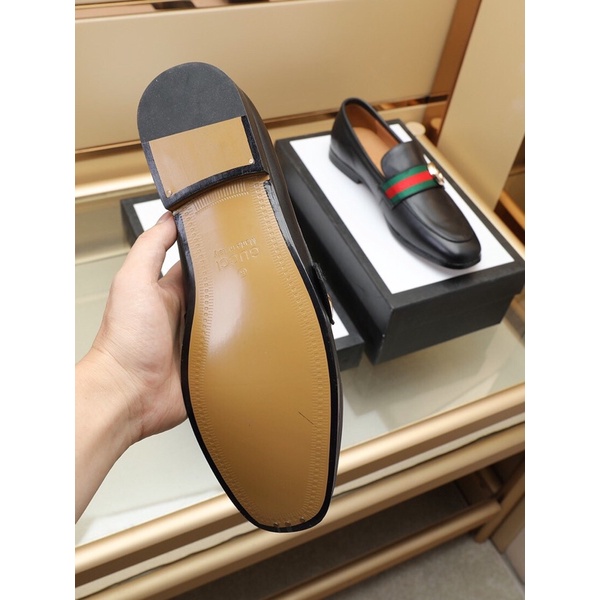 Giày tây lười nam da bò cao cấp Gucci GC 2022 giày tây công sở