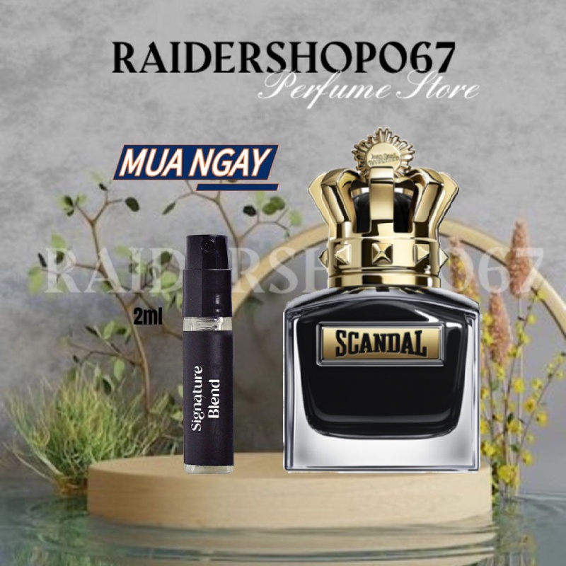 Nước Hoa Jean Paul Gaultier Scandal Pour Homme Le Parfum EAU DE PARFUM INTENSE 5ml/10ml/20ml ®️