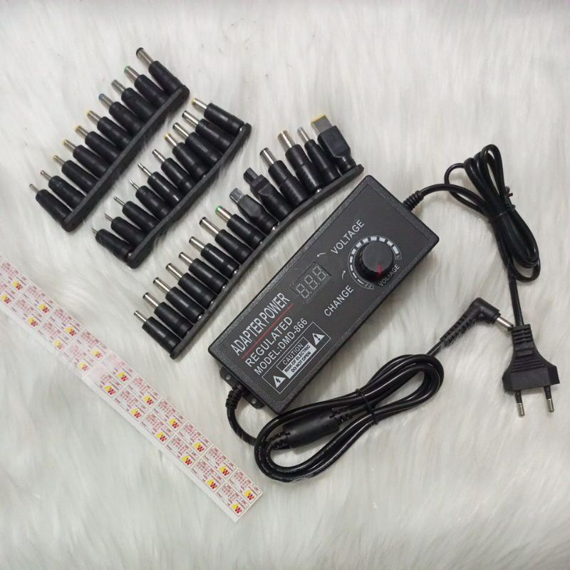 Sạc đa năng DMD-866 9-24V/5A, 34 chân sạc đa năng rời. Bảo hành 12 tháng