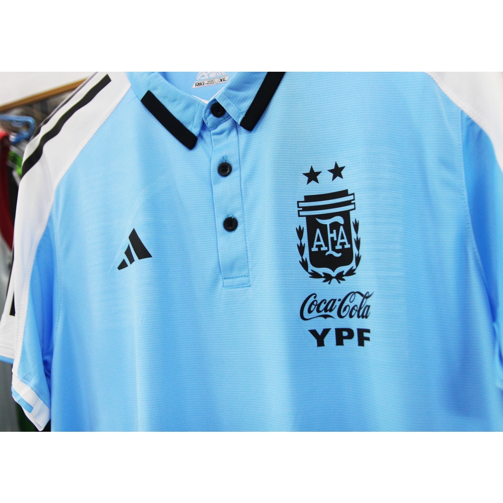 Áo polo Argentina xanh 2022-2023