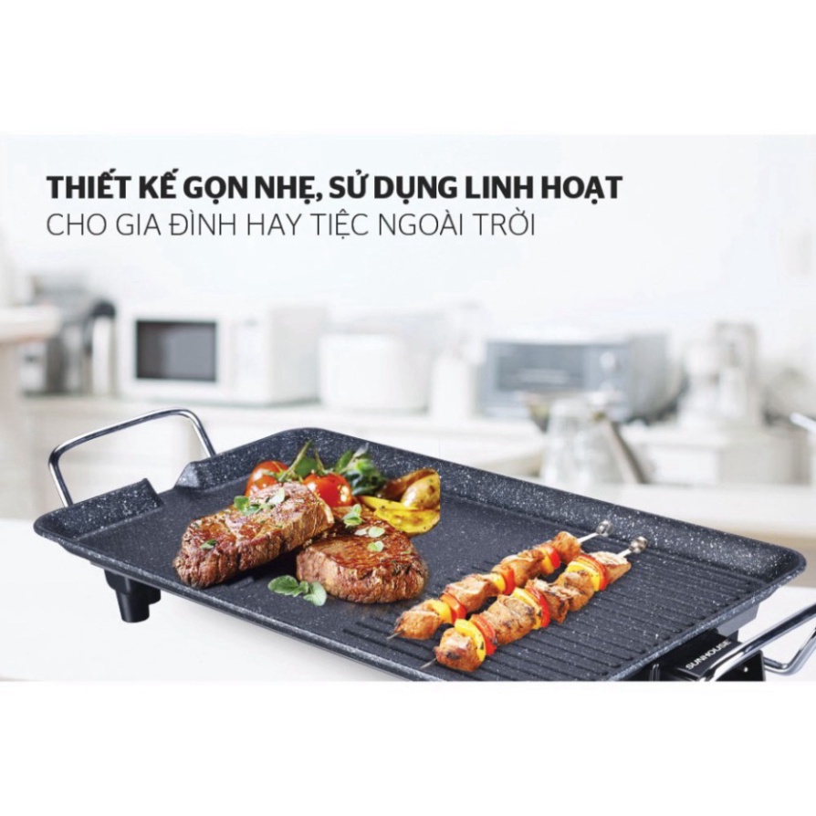 Bếp Nướng Điện Không Khói Cao Cấp SUNHOUSE SHD4607 Bảo Hành Chính Hãng [CAO CAP] ].