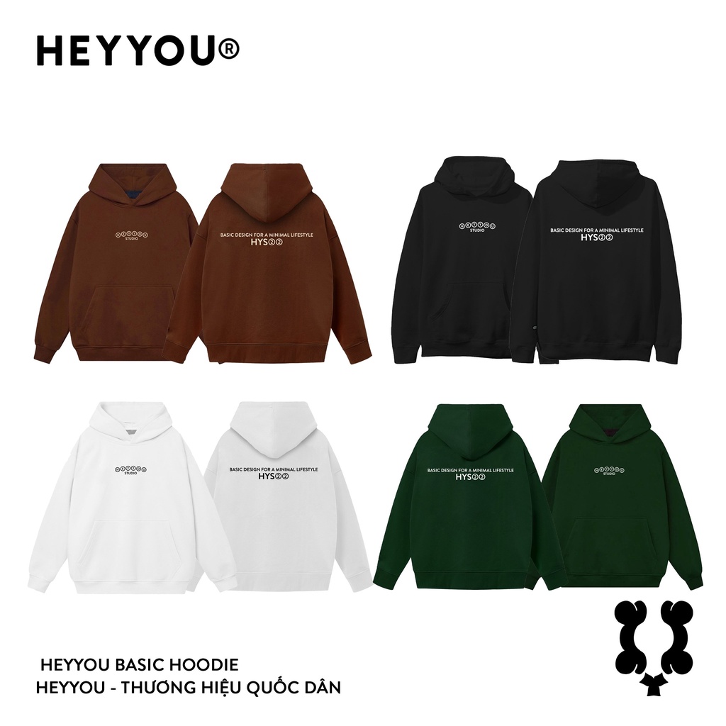 Áo Hoodie Heyyou! Basic..