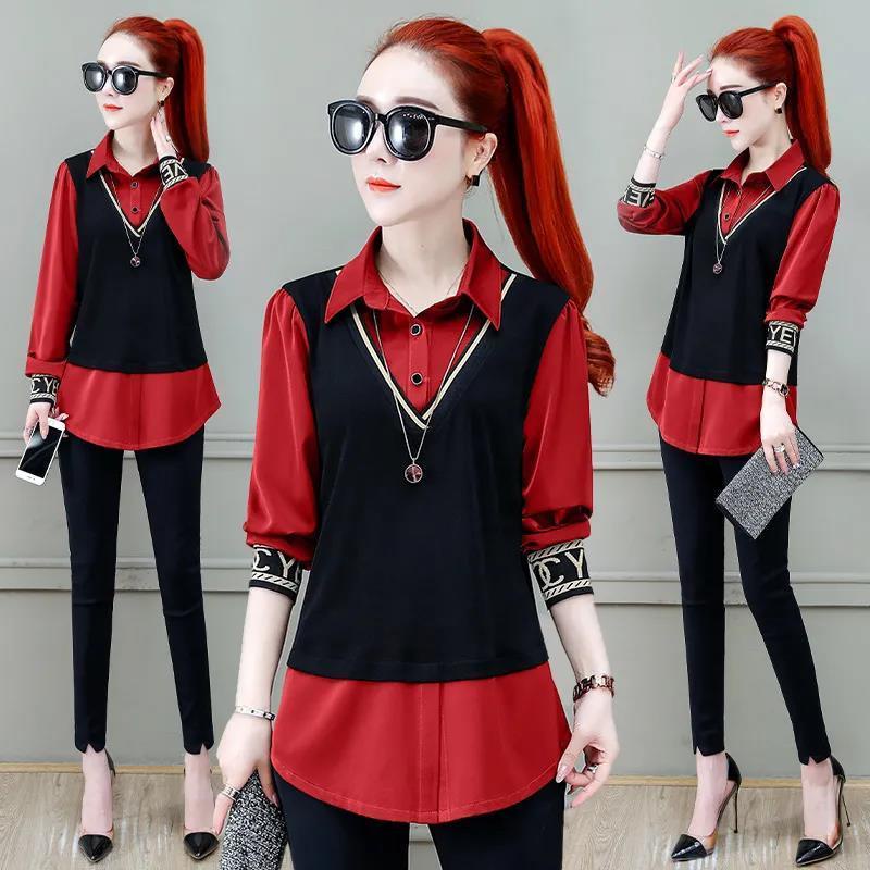 Áo Sơ Mi Dài Tay plus size Cho Nữ