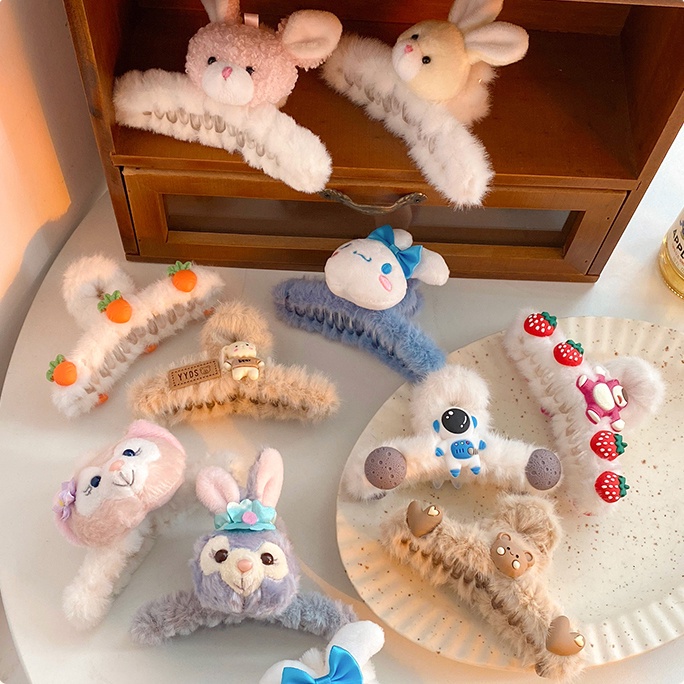 Kẹp tóc AY hình hoạt hình xinh xắn thời trang cho nữ