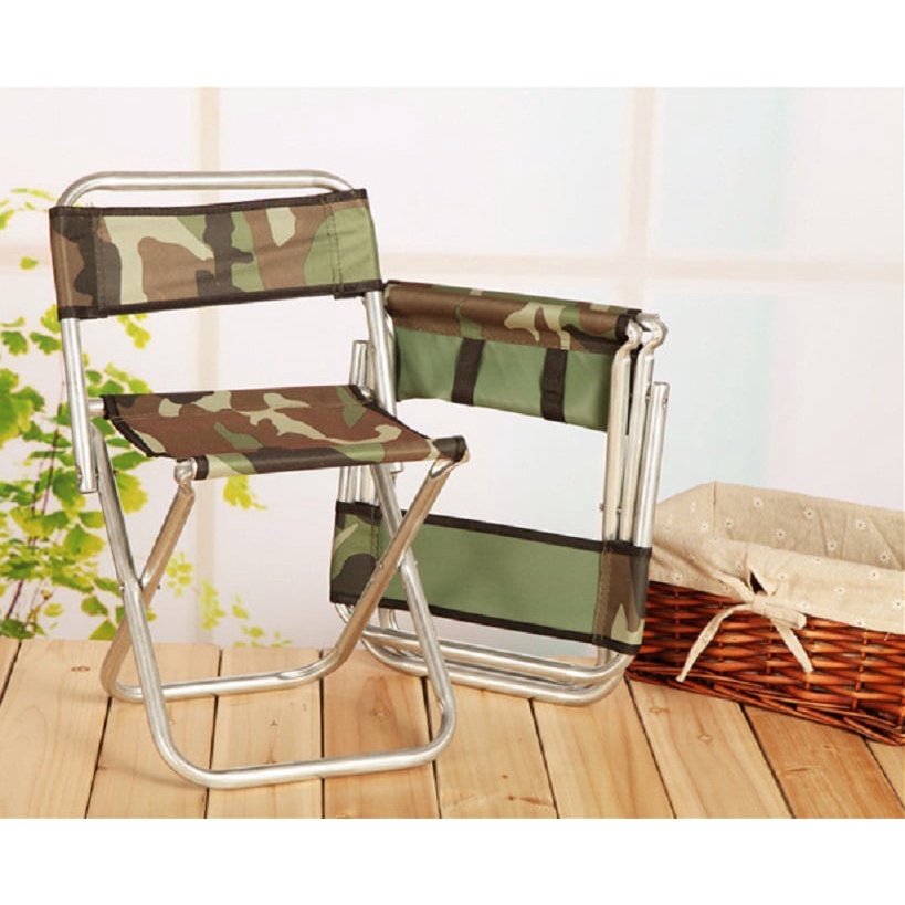 Ghế Xếp Dựa Lưng Tiện Lợi Khi Đi Picnic, Câu Cá