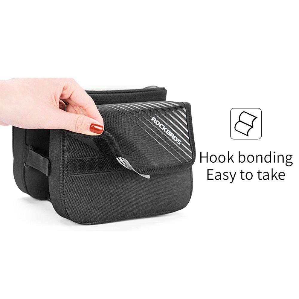 Túi Đựng Điện Thoại Cảm Ứng Màn Hình Gắn Yên Xe Đạp Tiện Dụng