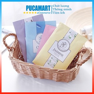 Túi Thơm PUCA Treo Trong Tủ Quần Áo, Túi Thơm Treo Tủ Giày, Trong Nhà Có Móc Tiện Lợi