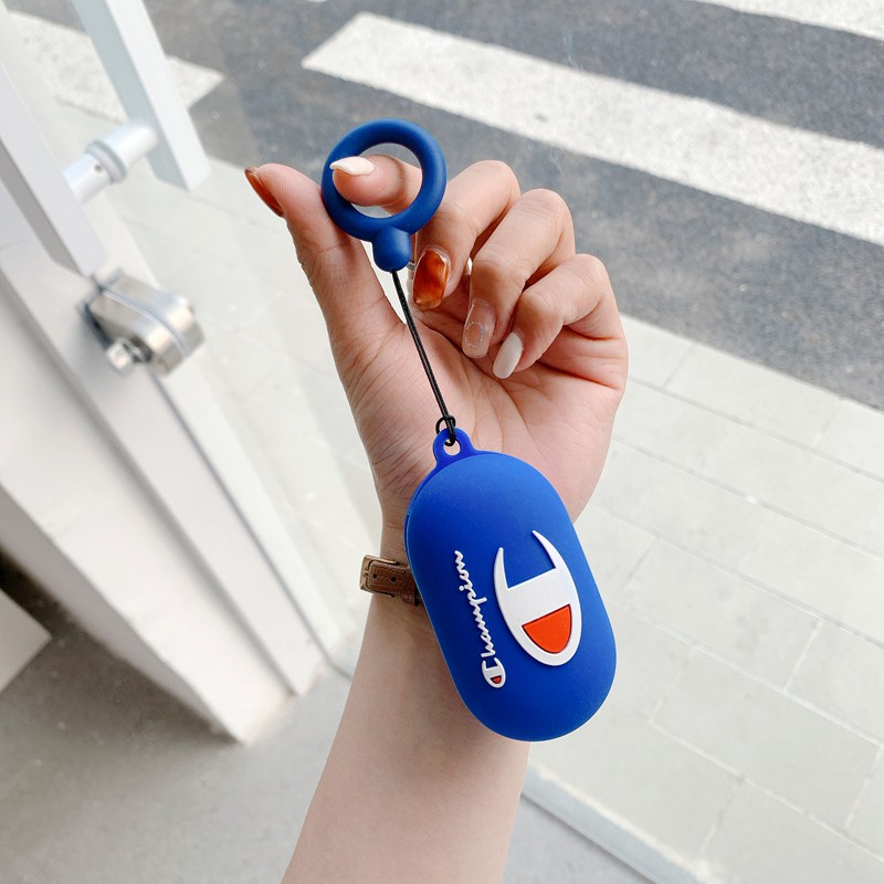 Vỏ Bảo Vệ Hộp Sạc Tai Nghe Samsung Galaxy Buds plus Bằng Silicon Mềm Hình Chú Vịt / Gấu Dễ Thương