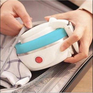 Bình Ấm Đun Nước Siêu Tốc Xếp Gấp Gọn Du Lịch 600ml