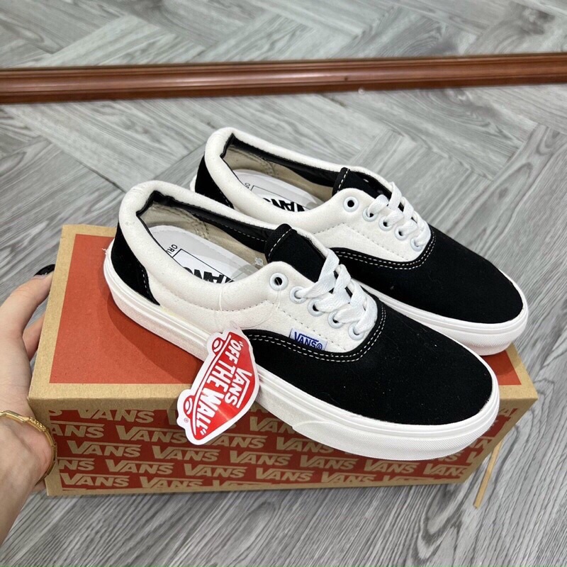 Giày thể thao VAN.s trắng đen nam nữ FULLBOX