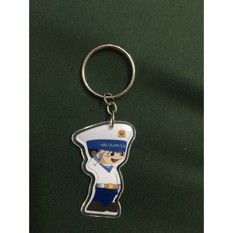 Móc khoá nhựa chibi