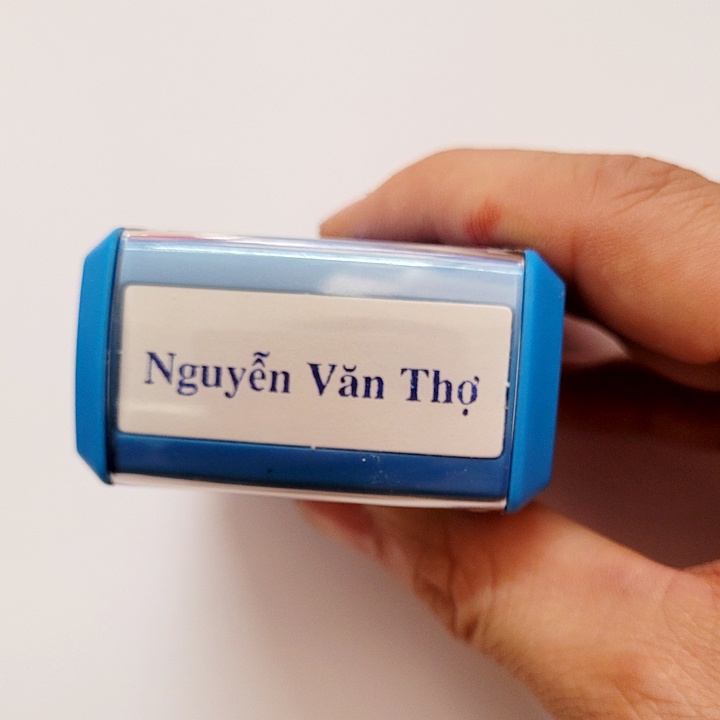 Khắc con dấu tên ngắn theo yêu cầu