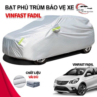 [VINFAST FADIL] Bạt phủ xe ô tô vinfast fadil chất liệu vải dù oxford cao cấp, áo trùm xe ô tô 5 chỗ fadil , 