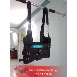 Đai treo xà kéo giãn cột sống + xà ngang