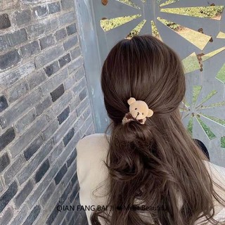 1 Cột tóc thỏ cục bông siêu đáng yêu DTonline